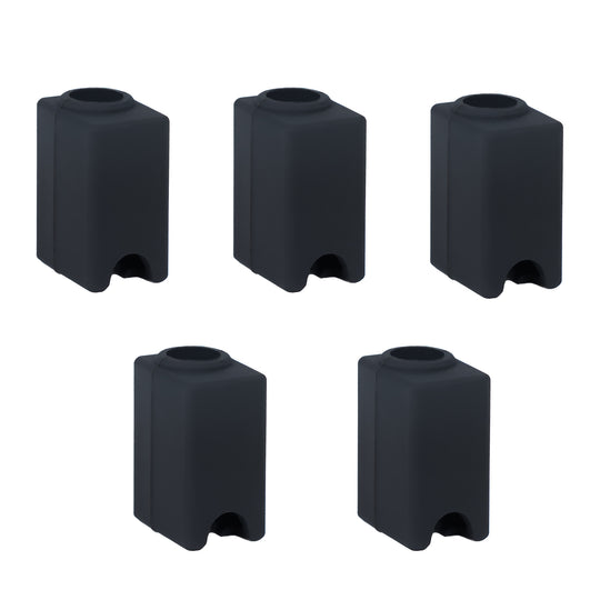 5 件 3D 打印机打印头喷嘴硅胶保护套，适用于 Elegoo Neptune 4 plus/max
