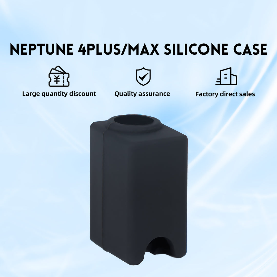 5 件 3D 打印机打印头喷嘴硅胶保护套，适用于 Elegoo Neptune 4 plus/max