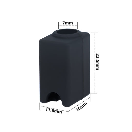 5 件 3D 打印机打印头喷嘴硅胶保护套，适用于 Elegoo Neptune 4 plus/max