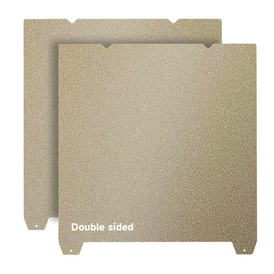双面纹理 PEI 板材 235x235mm，柔性 PEI 弹簧钢（无磁性构建板），适用于 Creality K1C/K1/SE/Ender 5 S1/Ender 3/Ender 3 Pro/Ender 3 V2/Ender 3 S1 Pro/Ender 3 Neo