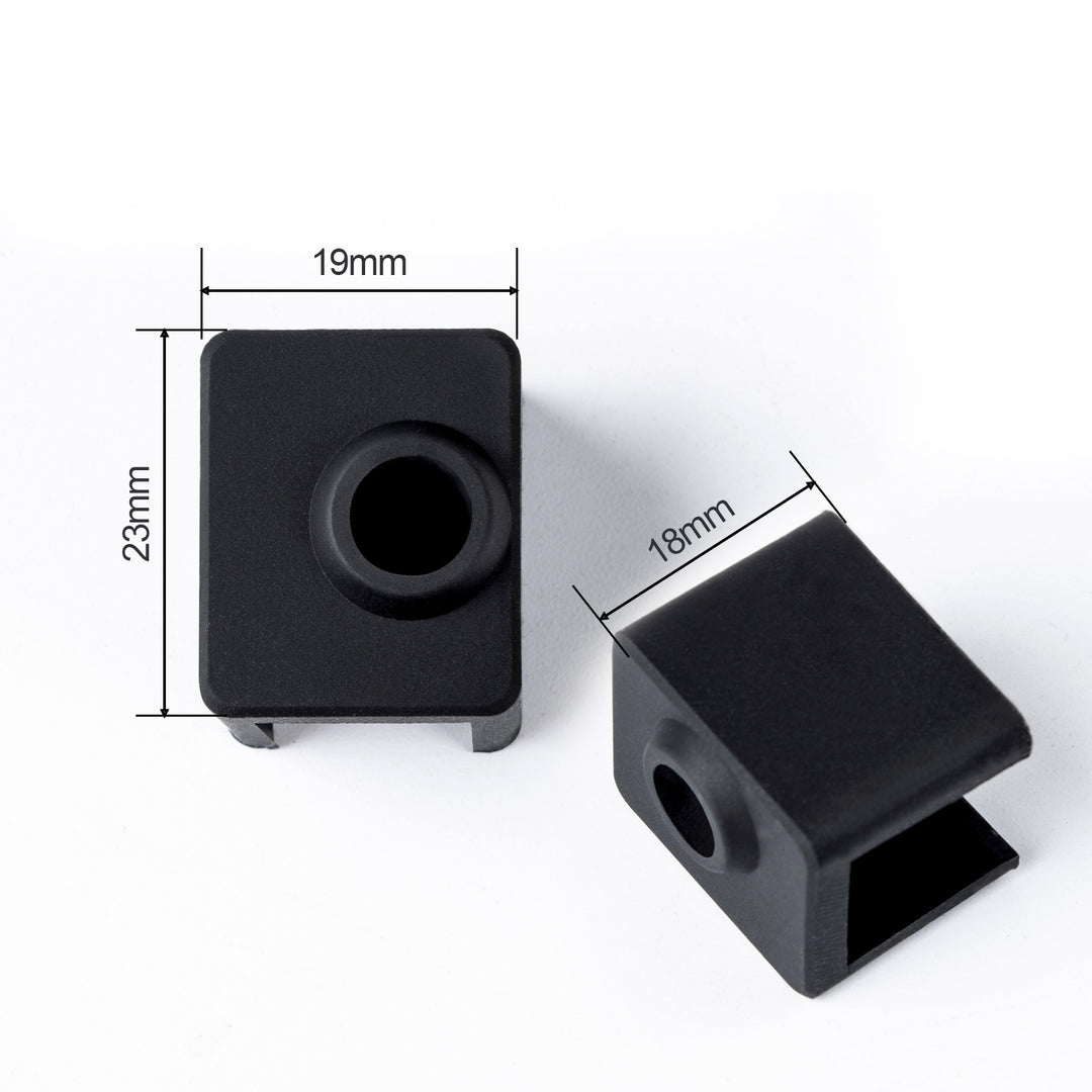 IdeaFormer 6 件 3D 打印机热端硅胶袜套加热器块硅胶套，适用于 ELEGOO Neptune 4 Pro 打印机热端
