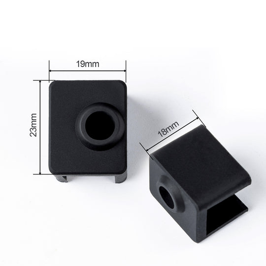 IdeaFormer 6 件 3D 打印机热端硅胶袜套加热器块硅胶套，适用于 ELEGOO Neptune 4 Pro 打印机热端