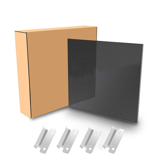 220*220mm/235*235mm/310*310mm 3D打印机升级钢化玻璃平台3D打印床，带4个夹子