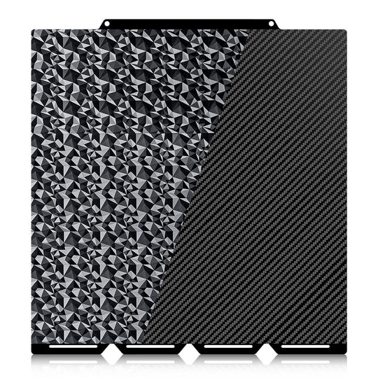 IdeaFormer ダイヤモンドPEO+カーボンファイバーPETスプリングスチールビルドプレート、276×293mm、Snapmaker U1用、プリントサイズ270×270mm