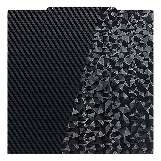 IdeaFormer PEO Diamond+Carbon Fiber PET Spring Steel Plate, 250×250mm for Ankermake M5