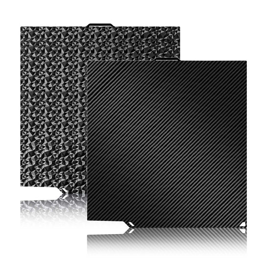 IdeaFormer 柔性钻石 PEO+碳纤维 PET 打印板，弹簧钢板，适用于 Elegoo Centauri Carbon 3D 打印机