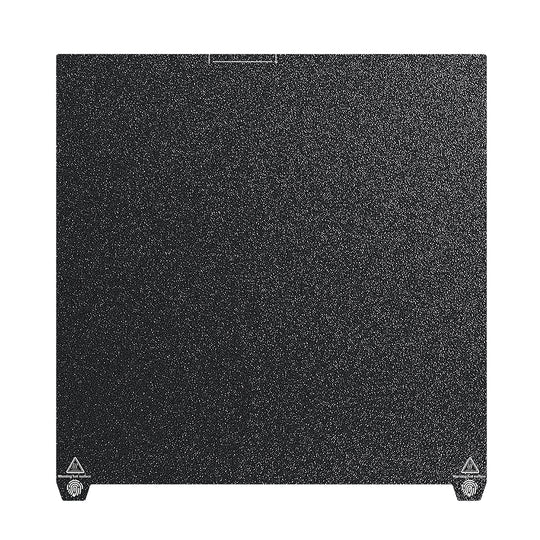 IdeaFormer Double-Sided Textured Black PEI Spring Steel Build Plate,  370×370mm For Creality K2 Plus