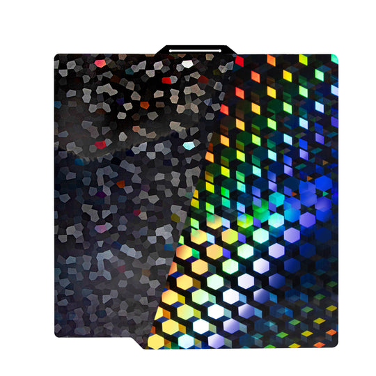 IdeaFormer Hew Glow + Water Cube PEG 打印板适用于 Bambu Lab P1P P1S A1 X1 X1 碳纤维，柔性弹簧钢打印板适用于 Bambu X1/P1 系列打印机
