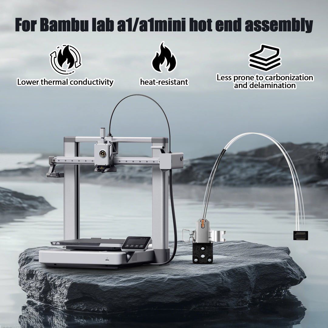 IdeaFormer 热端加热套件适用于 Bambu Lab A1/A1 mini 3D 打印机，适用于 A1/A1mini 的热端加热
