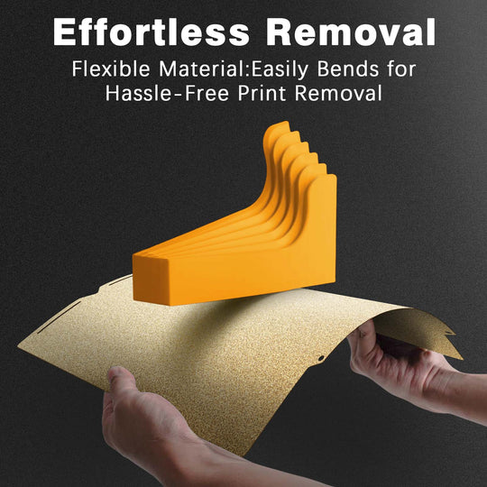 IdeaFormer 両面ゴールドテクスチャPEIスプリングスチールビルドプレート、276×293mm、Snapmaker U1 3Dプリンター用、プリントサイズ270×270mm