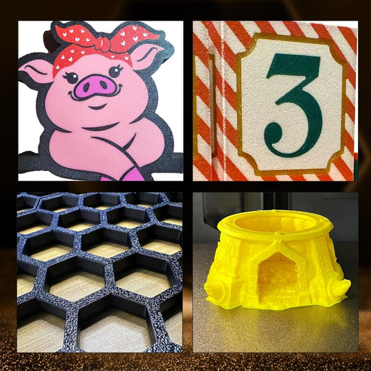 彩虹星空 PEY+纹理 PEI 打印底板，适用于 Bambu Lab A1 Mini，双面 PEY PEI 弹簧钢板 184x184mm，适用于 Bambu A1 Mini 3D 打印机