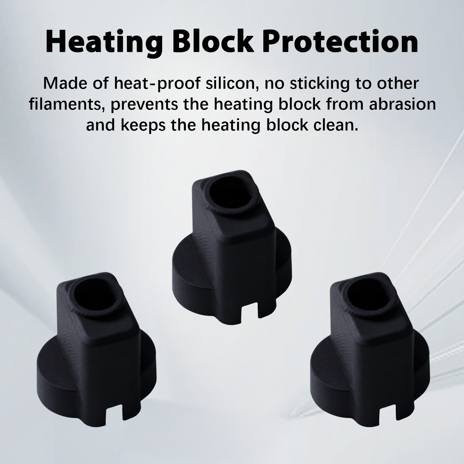 IdeaFormer Official 5 Pcs 3D Printer Hotend Silicone Sock Heater Block Silicone Cover for IR3 V2 3D Printer Hotend