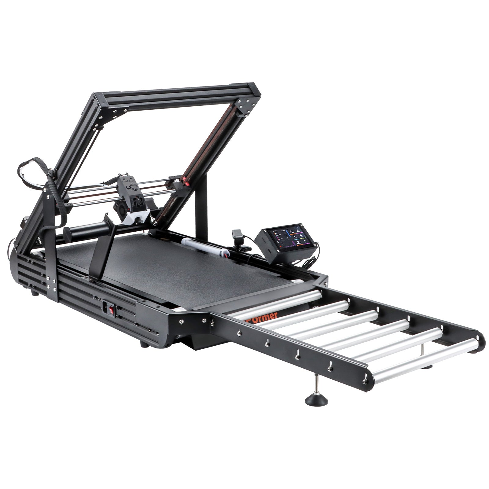 IdeaFormer IR3 V1/V2 带式打印机传送带 3D 打印机扩展可拆卸扩展支架接驳滚轮组原装替换 OEM 零件升级配件附加套件