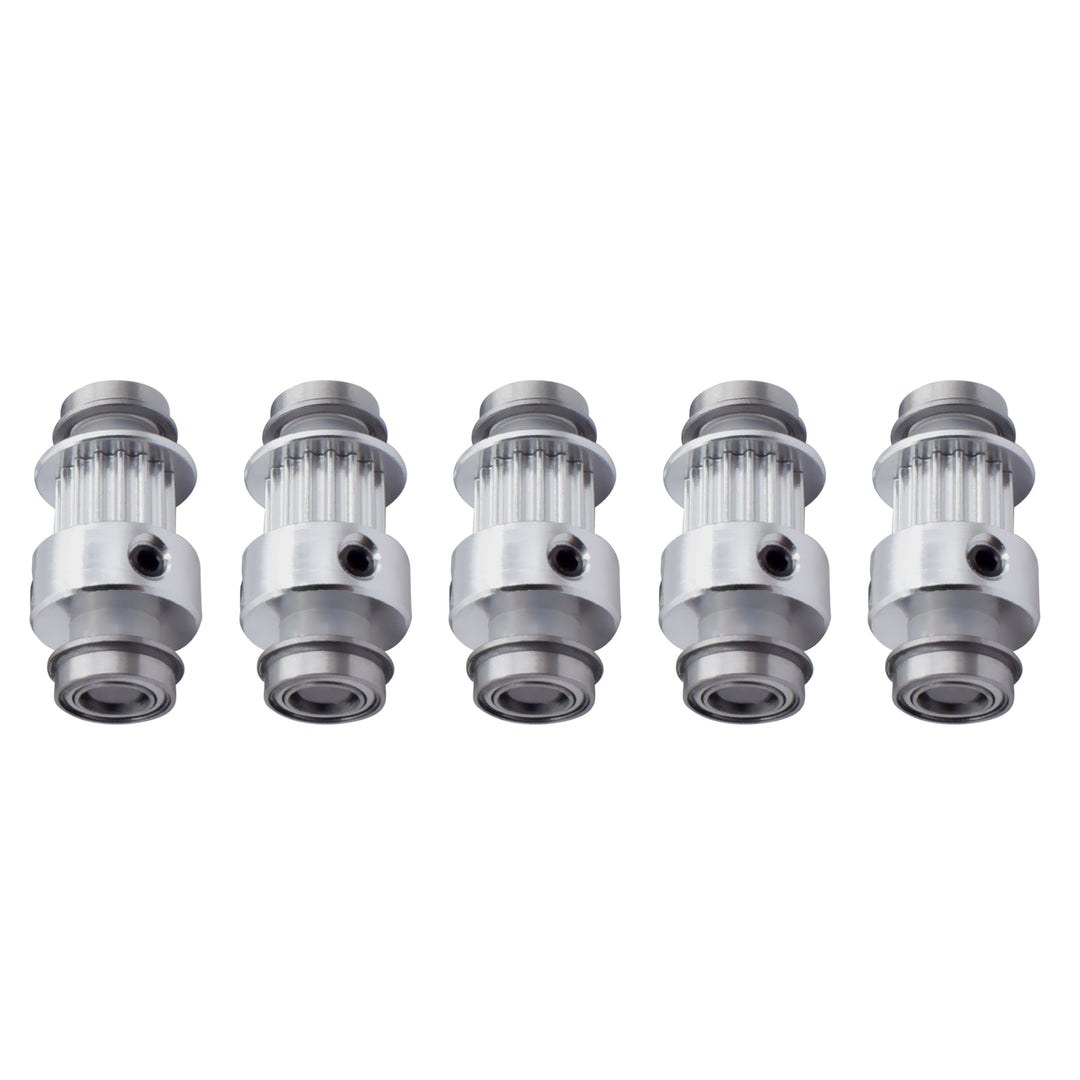 IdeaFormer 2 件 MK7 MK8 同步带轮铝制 16 齿适用于 3D 打印机零件 MK 挤出机复制器左 Y 轴同步轮套件