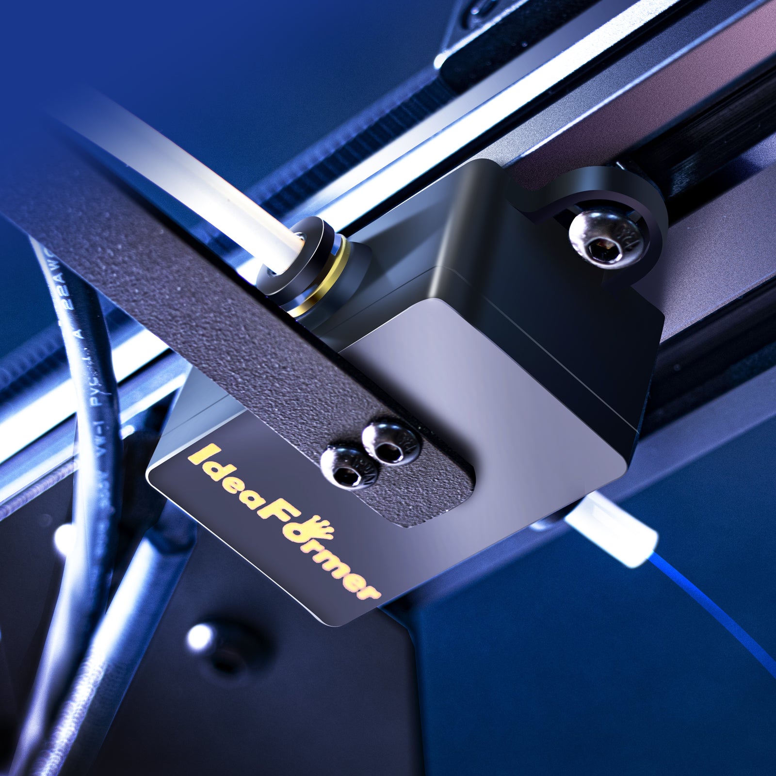 IdeaFormer IR3 V2 Printer Filament Feed Sensor Without Cable, Smart Filament Sensor Break Detection Module Detector for IR3 V2 (Black)