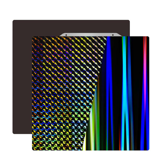 H1H 弹簧钢板带磁性构建板 235x235mm，平滑光束+幻影 H1H 打印床，适用于 Ender 3/Ender 3 Pro/Ender 3 V2/Ender 3 V2 Neo/适用于 ELEGOO Neptune 3/Neptune 4/Pro